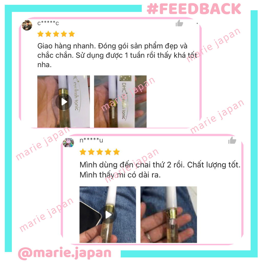 Tinh chất Dưỡng dài mi DHC Eyelash Tonic Nhật Bản 6.5ml