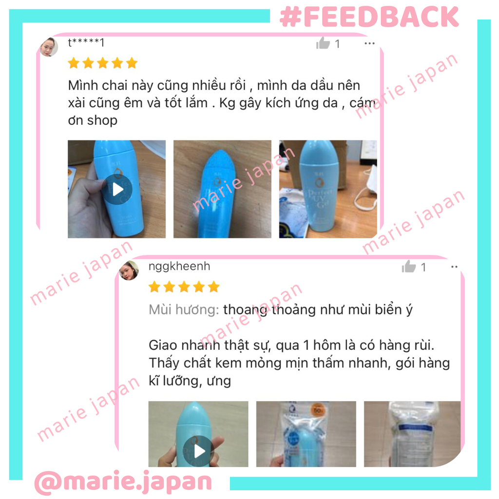 Kem Chống Nắng SENKA Perfect UV SPF50+ PA++++ Nhật Bản