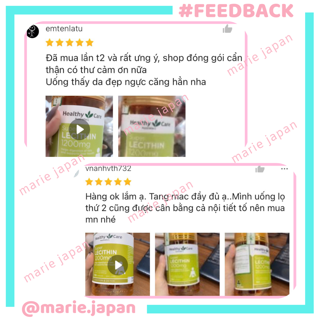 Viên Uống Mầm Đậu Nành Healthy Care Đẹp Da Của Úc 100 Viên