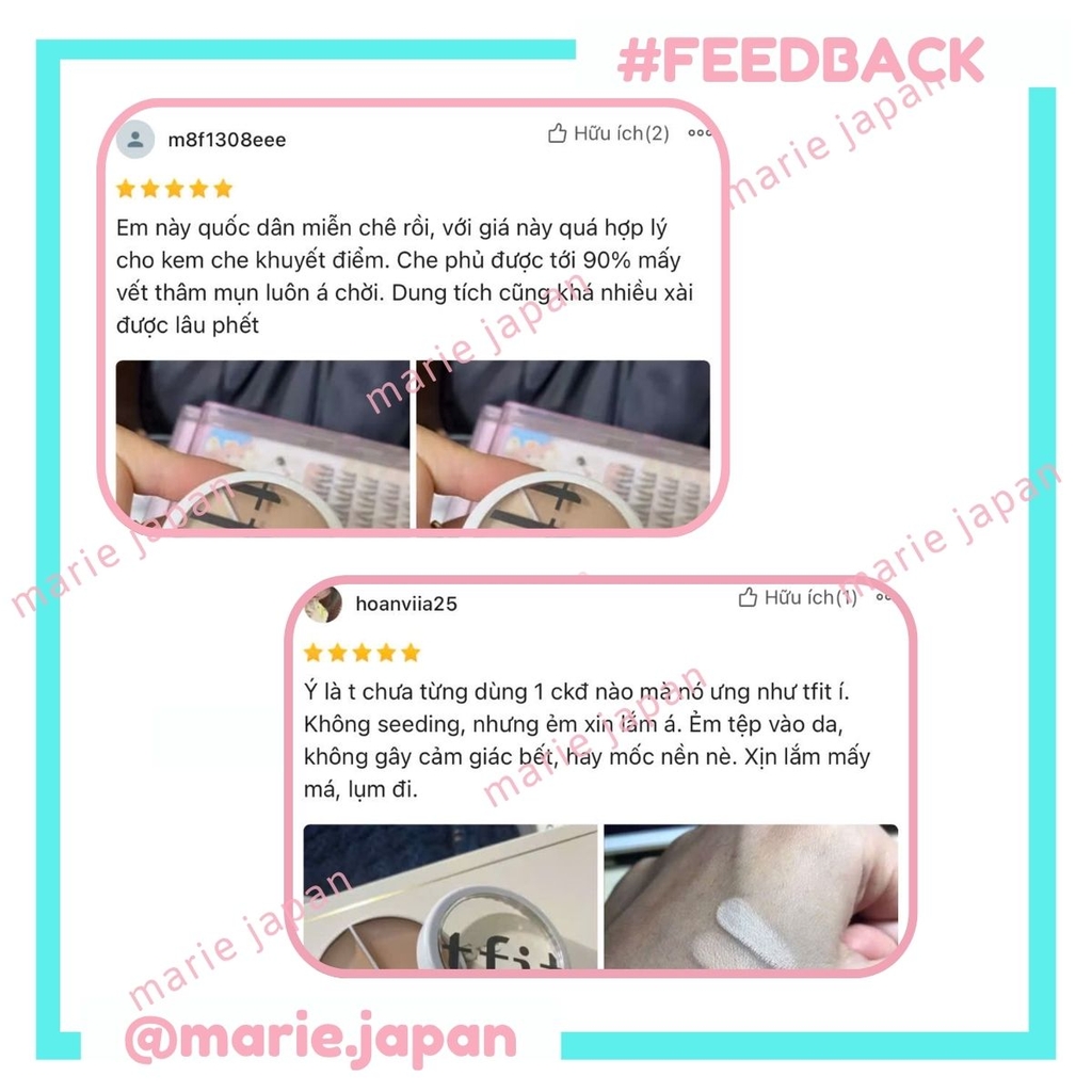 [MUA 1 TẶNG 3] Che Khuyết Điểm TFIT Cover Up Pro Concealer Siêu Mịn Che Phủ Tốt Lâu Trôi Tự Nhiên Hàn Quốc Hộp 15g-CHÍNH HÃNG TFIT VN