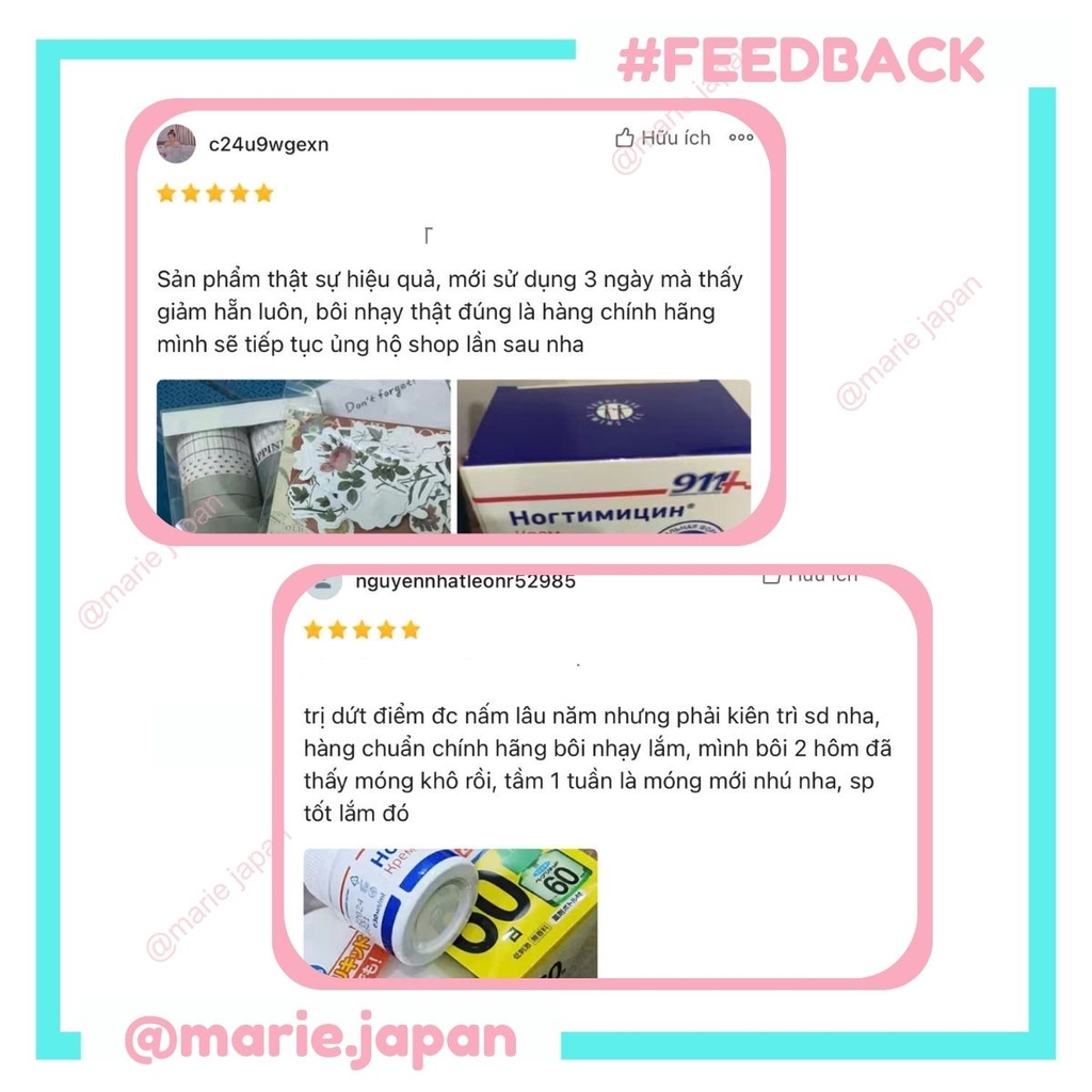 Kem Bôi Giảm Nấm Móng KPEM 911 Diệt Khuẩn Phục Hồi Giúp Móng Chắc Khỏe 30ML Nga