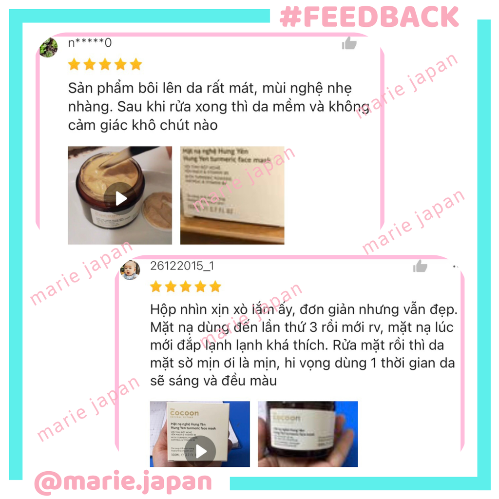 Mặt Nạ Dưỡng Sáng Mờ Thâm Nghệ Hưng Yên Cocoon