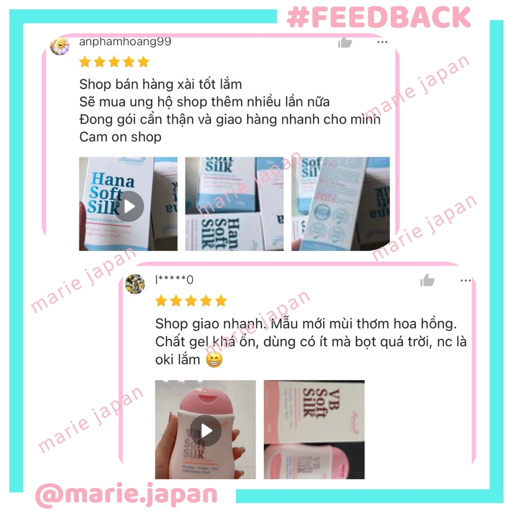 Dung Dịch Vệ Sinh Phụ Nữ Hanayuki Làm Sạch Khử Mùi Vùng Kín Soft & Silk 150ml