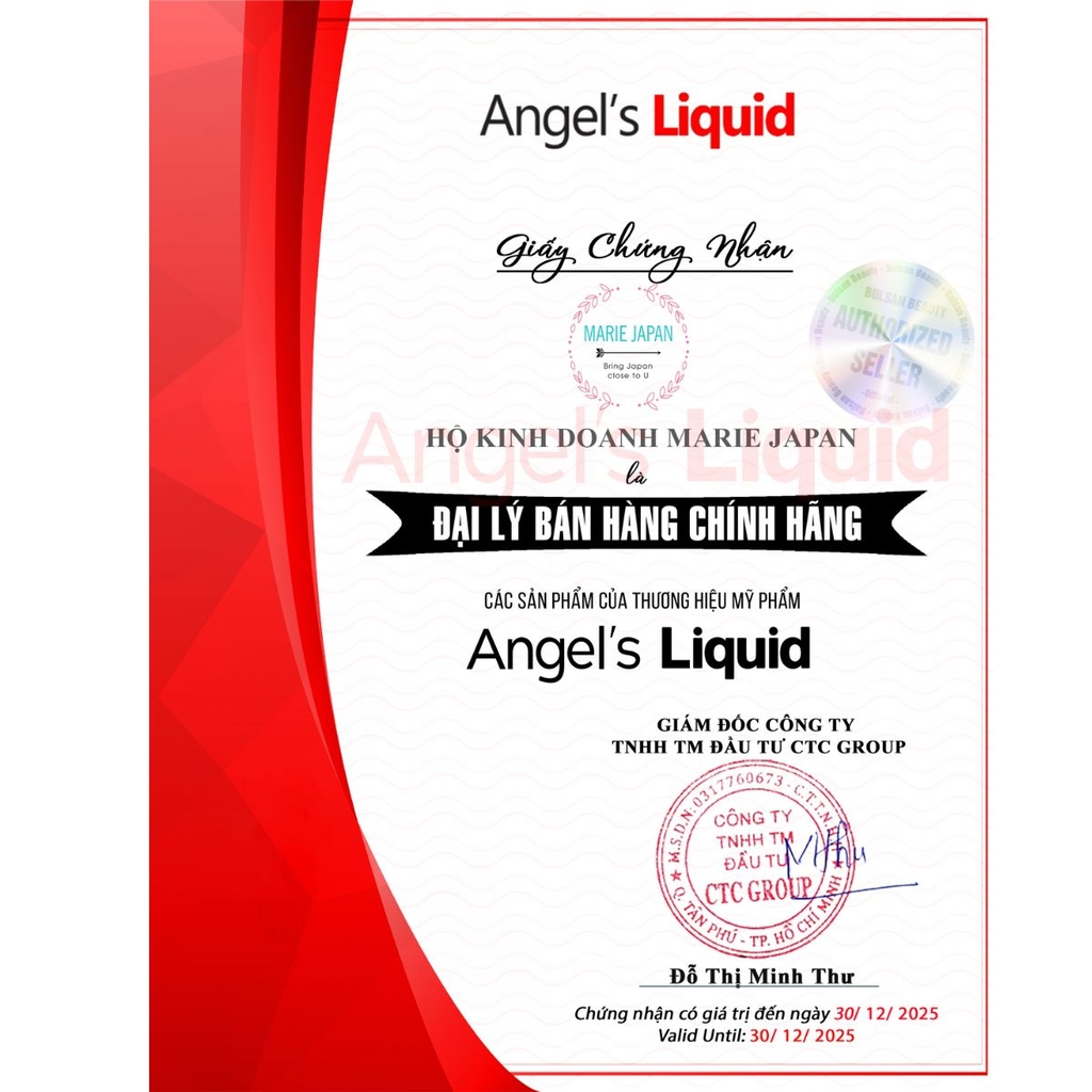 Xịt Body Giảm Mụn Lưng Angel's Liquid Glutathione+ Spot Care Body Mist Sáng Da Giảm Thâm 150ml
