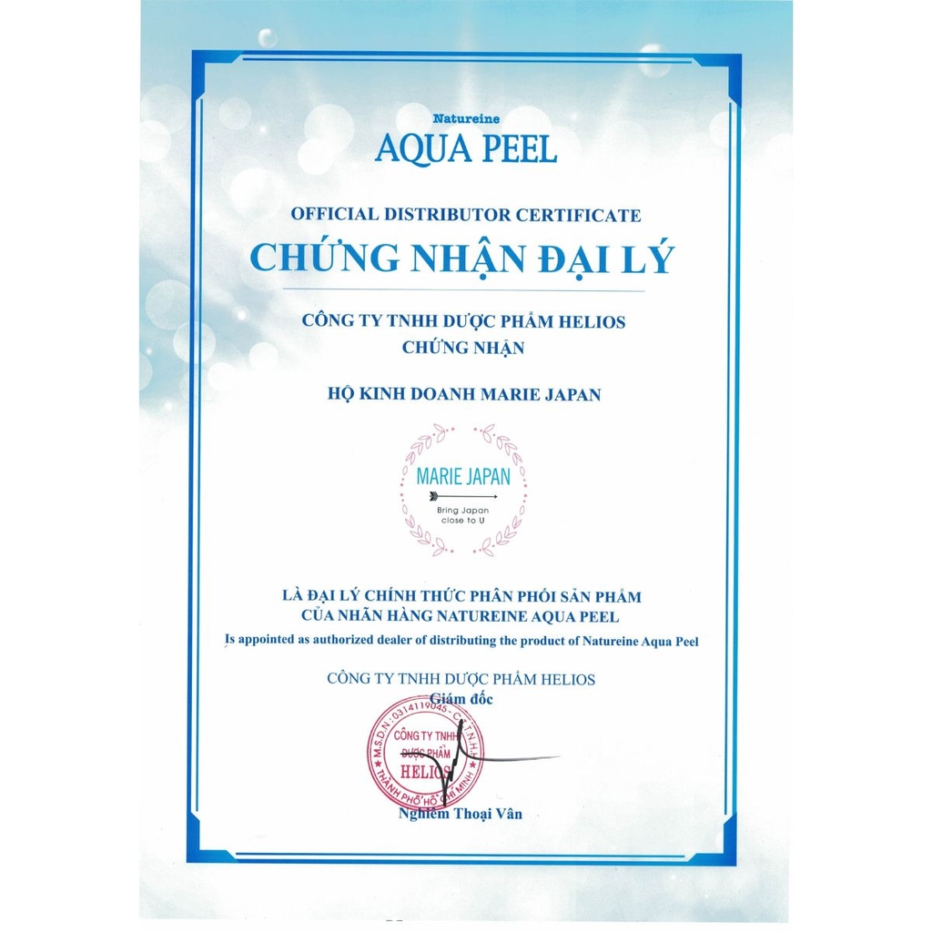 Tẩy Tế Bào Chết Natureine Aqua Peel Gel Sạch Dịu Nhẹ Dưỡng Ẩm Sáng Da Nhật Bản Chai 200ml 