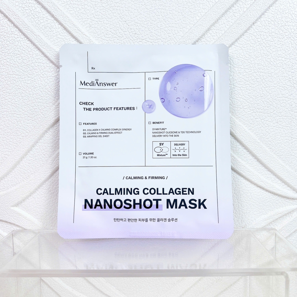 Mặt Nạ Thạch Medianswer Vita Collagen 83% Dưỡng Trắng Căng Bóng Da Miếng Lẻ