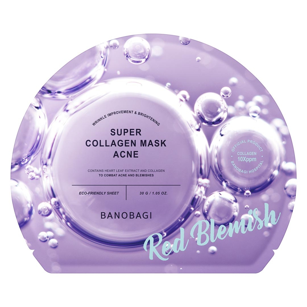 Mặt Nạ Banobagi Super Collagen Mask Dưỡng Trắng Da Giảm Mụn Nám Cao Cấp (MIẾNG LẺ)