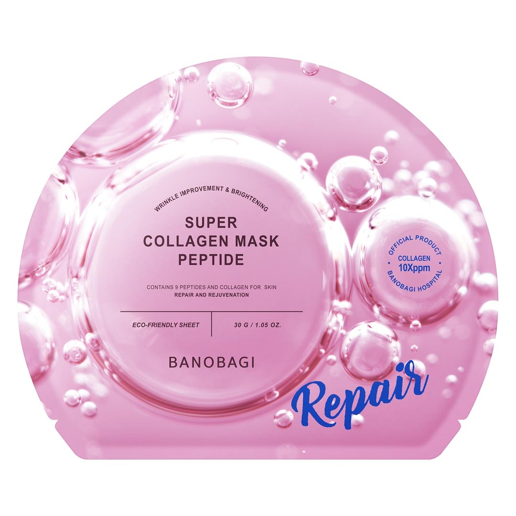 Mặt Nạ Banobagi Super Collagen Mask Dưỡng Trắng Da Giảm Mụn Nám Cao Cấp (MIẾNG LẺ)