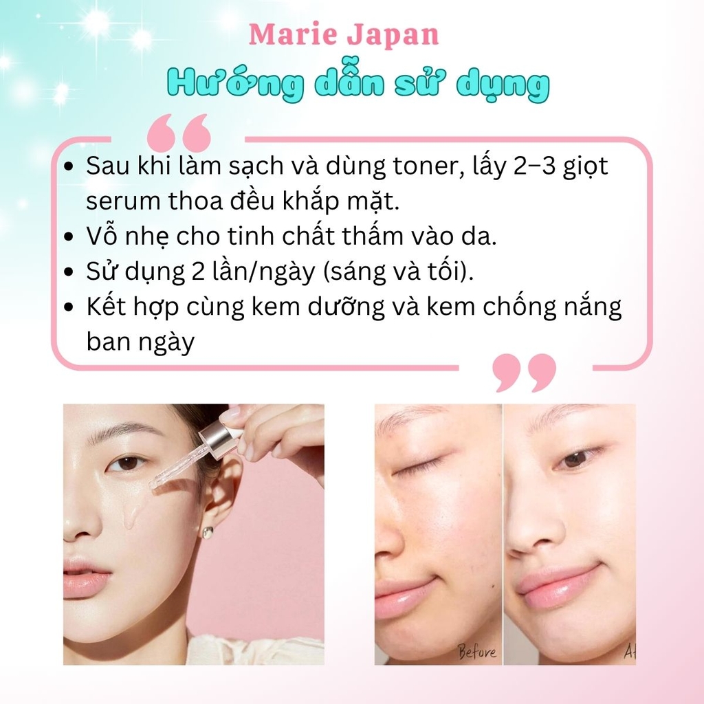 Serum Eveline Face Therapy 10% Niacinamide Dưỡng Sáng Mờ Thâm Cải Thiện Kết Cấu Da Hiệu Quả Chai 30ml