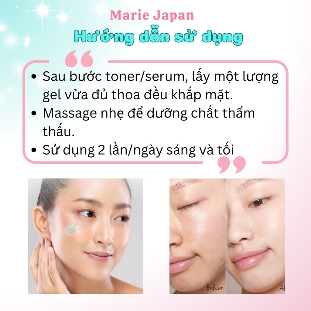Gel Dưỡng MD Care NMF Hydration Concentrate Facial Kiềm Dầu Cấp Ẩm Phục Hồi Da Tuýp 50ml