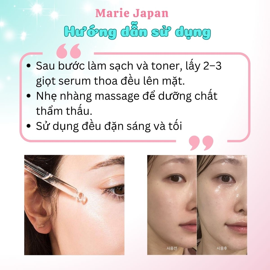 Serum MD Care Hydra Burst Cấp Ẩm Sáng Da Giảm Thâm Nám Hàn Quốc 30ml