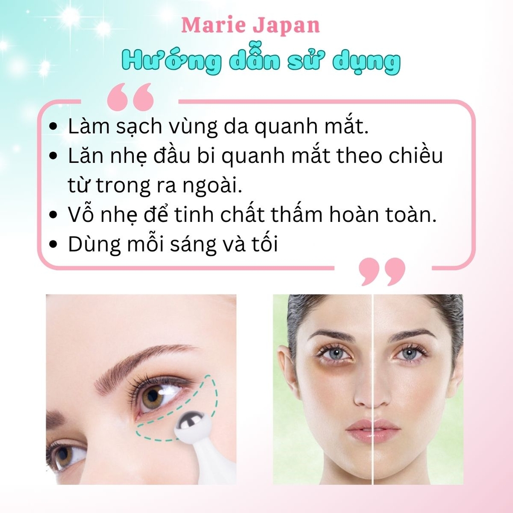 Lăn Mắt Eveline Organic Aloe + Collagen Cấp Ẩm Nâng Cơ Giảm Thâm Bọng Hiệu Quả Ba Lan 15ml