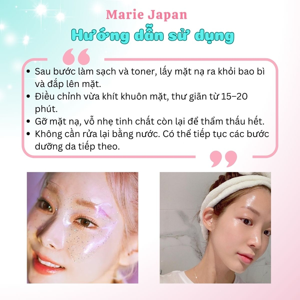 [1 Miếng Lẻ] Mặt Nạ Thạch Lalarecipe Glow Face Moisture Mask Dưỡng Ẩm Sáng Da Chống Lão Hóa Hàn Quốc