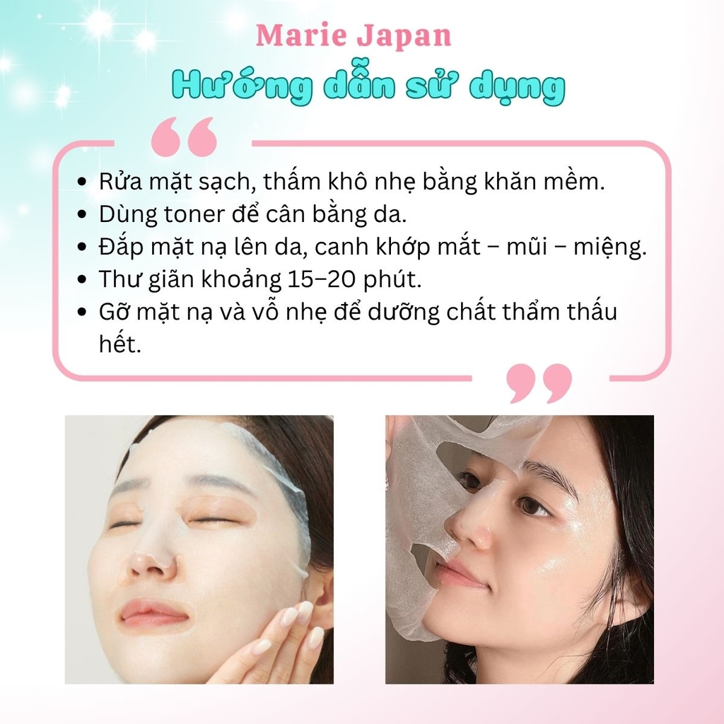 Mặt Nạ JM Solution Dou Up Whitening Mask Sáng Da Cấp Ẩm Sâu Ngăn Ngừa Thâm Nám Hàn Quốc FULL Hộp 10 Miếng