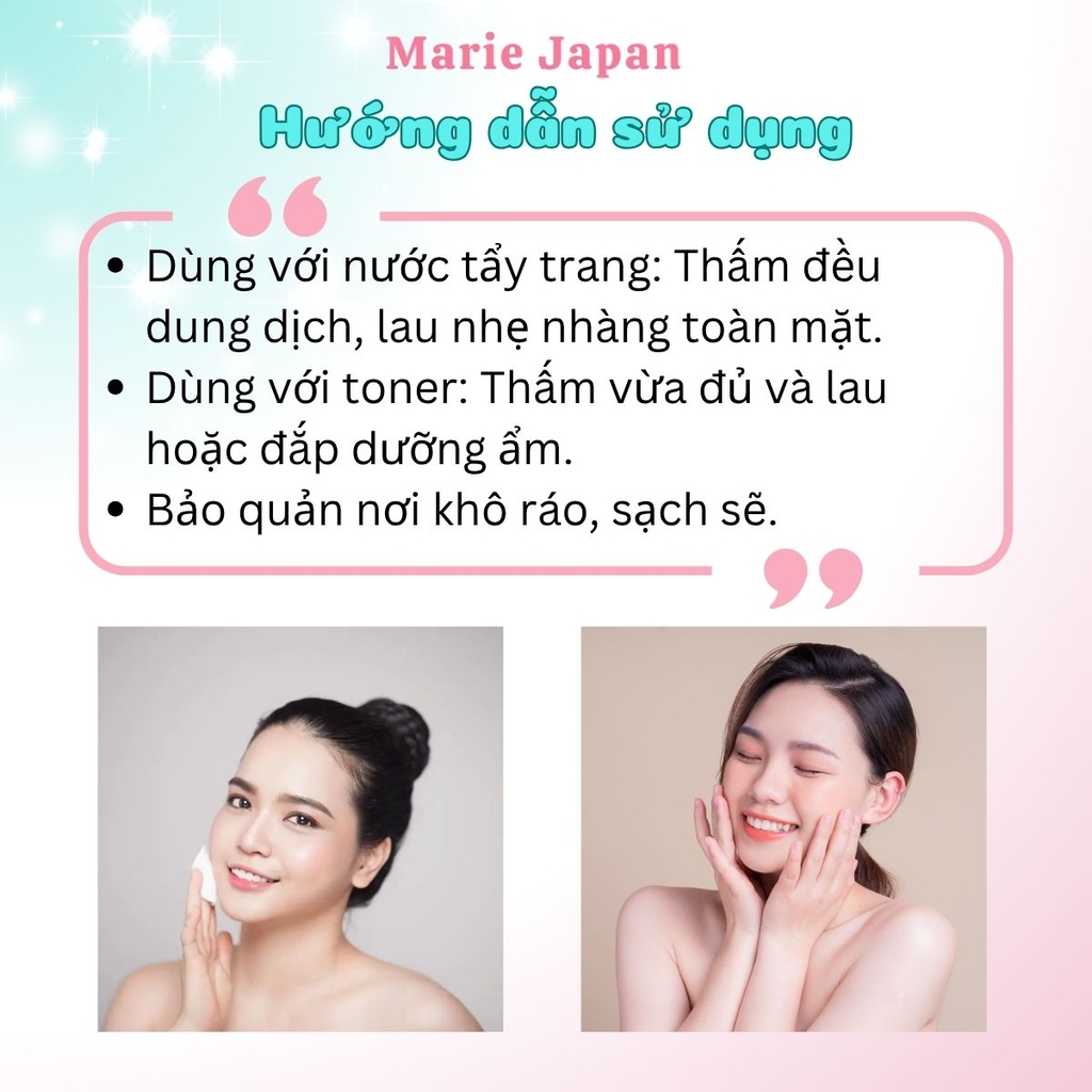 Bông Tẩy Trang Amortals Mềm Mịn Không Xơ Bông Thấm Hút Tốt An Toàn Cho Da Túi 240 Miếng