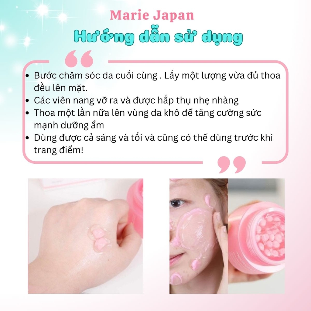 Kem Dưỡng Dạng Viên Nang Medicube Deep Pink Capsule Cream Dưỡng Sáng Mờ Thâm Phục Hồi Da Hộp 55g