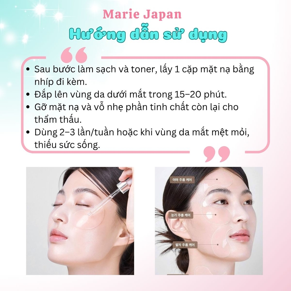 Mặt Nạ Mắt Mediheal Retinol Collagen Eye Ampoule Patch Dưỡng Sáng Mờ Nếp Nhăn Thâm Mắt Hàn Quốc Hộp 60 miếng