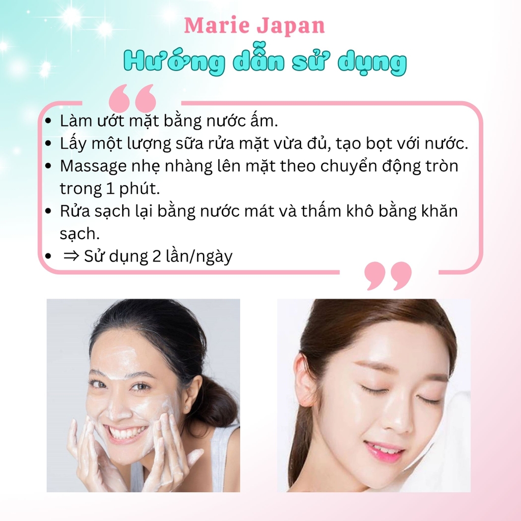 Sữa Rửa Mặt Meishoku C Vita Clear Facial Wash Dưỡng Trắng Sáng Da Ngừa Thâm Mụn Nhật Bản