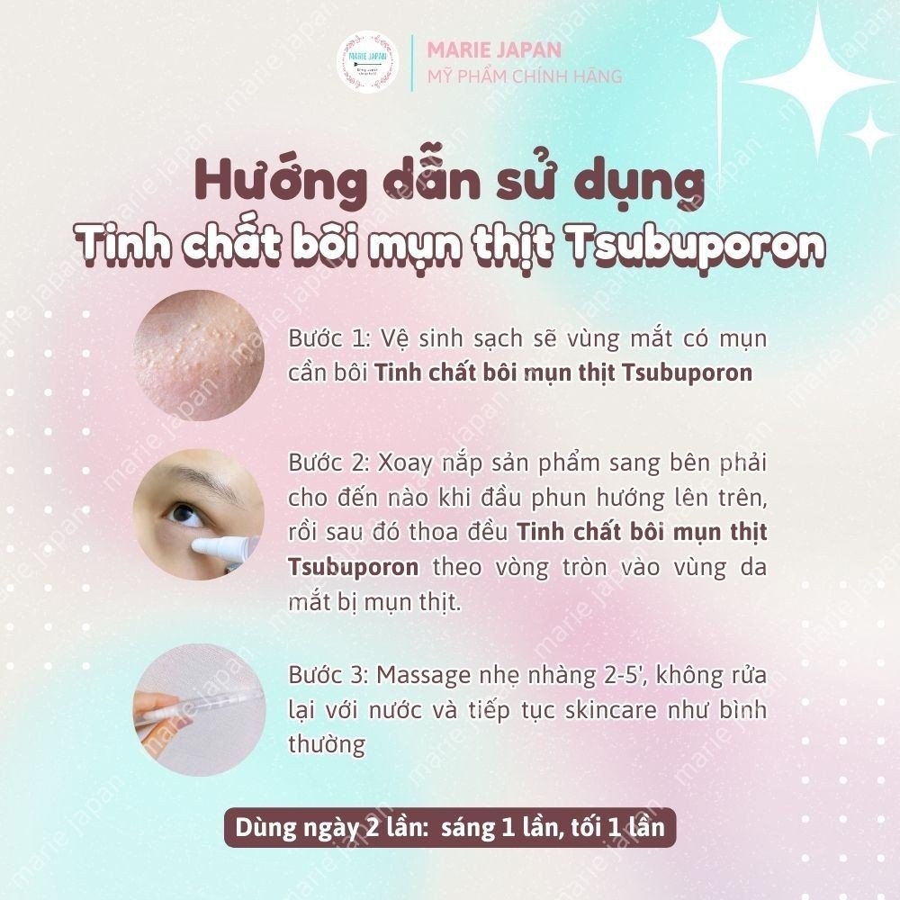 Tinh Chất Tsubuporon Night Patch Nhật Bản - BÔI NỐT RUỒI 20g