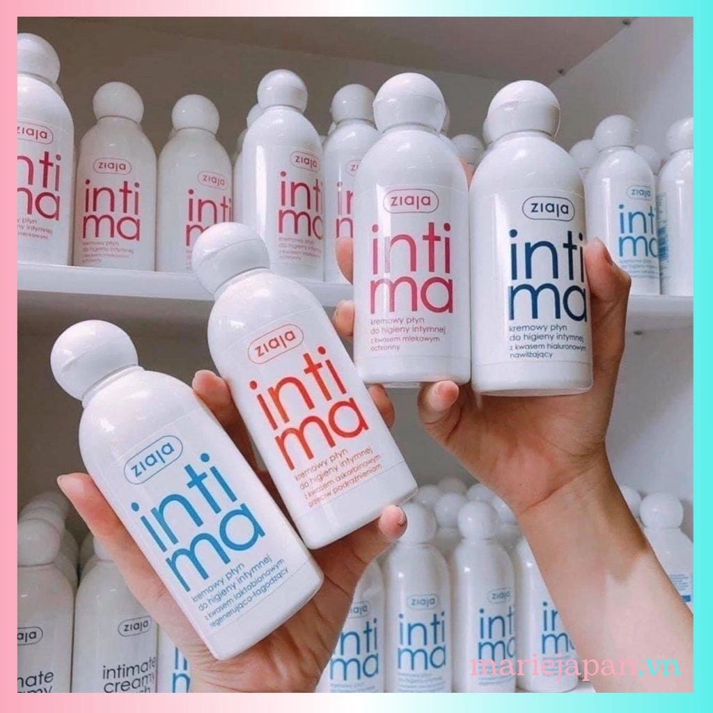  Dung Dịch Vệ Sinh Intima Ziaja Khử Mùi Dưỡng Ẩm Giảm Ngứa Rát Ba Lan 200ml - 500ml