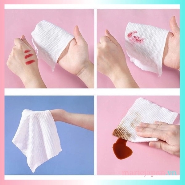 Khăn Mặt Khô Animerry Đa Năng Tiện Lợi Túi To 135g