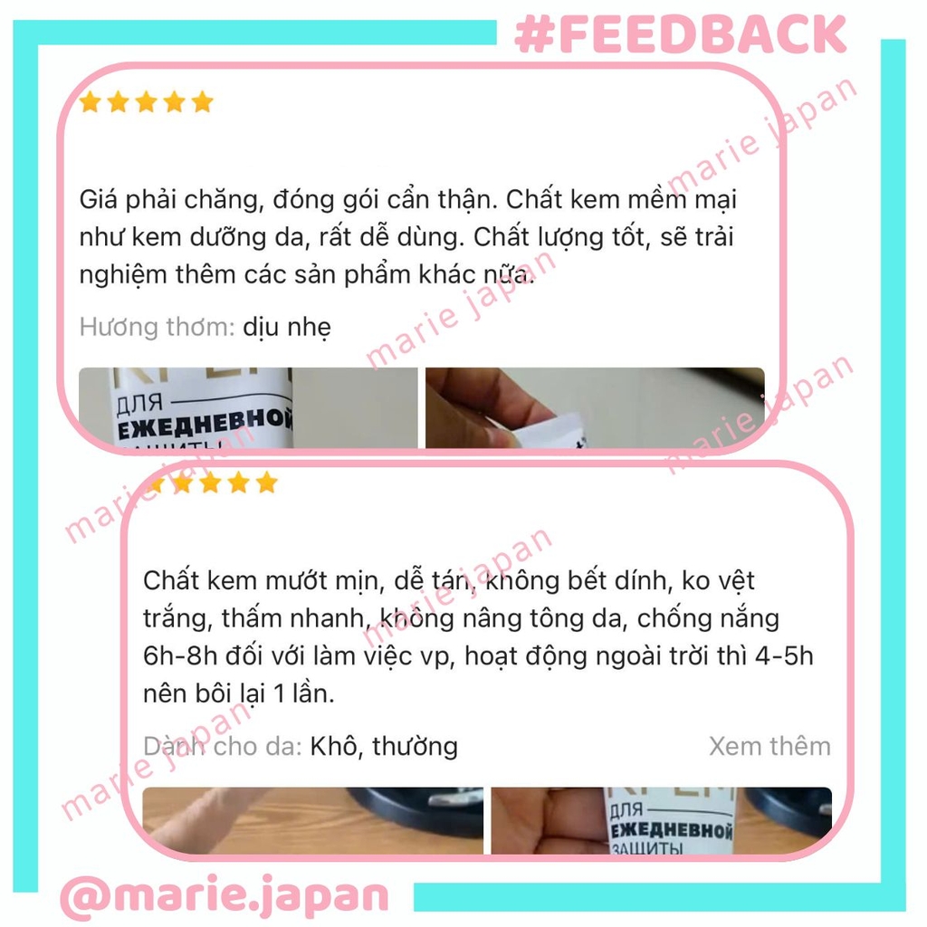 Kem Chống Nắng Compliment Daily Sun Dưỡng Ẩm Nâng Tone Kiềm Dâu Tone Up SPF50+ PA++++ Nga 50ml