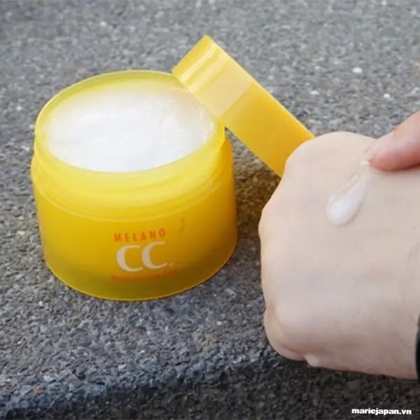 Kem Dưỡng CC Melano Brightening Gel Nhật Bản Hũ 100g