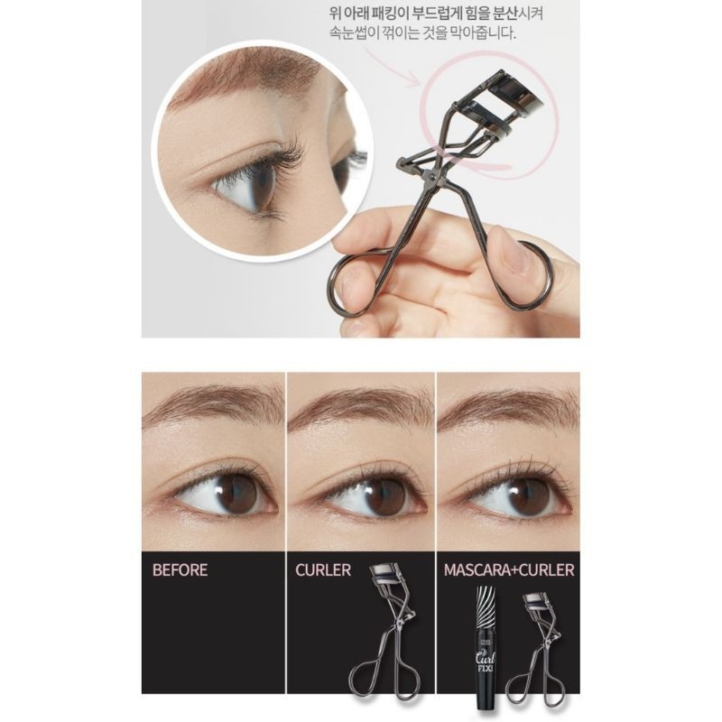 Kẹp Bấm Cong Mi Etude House Lash Perm Curl Fix Eyelash Curler