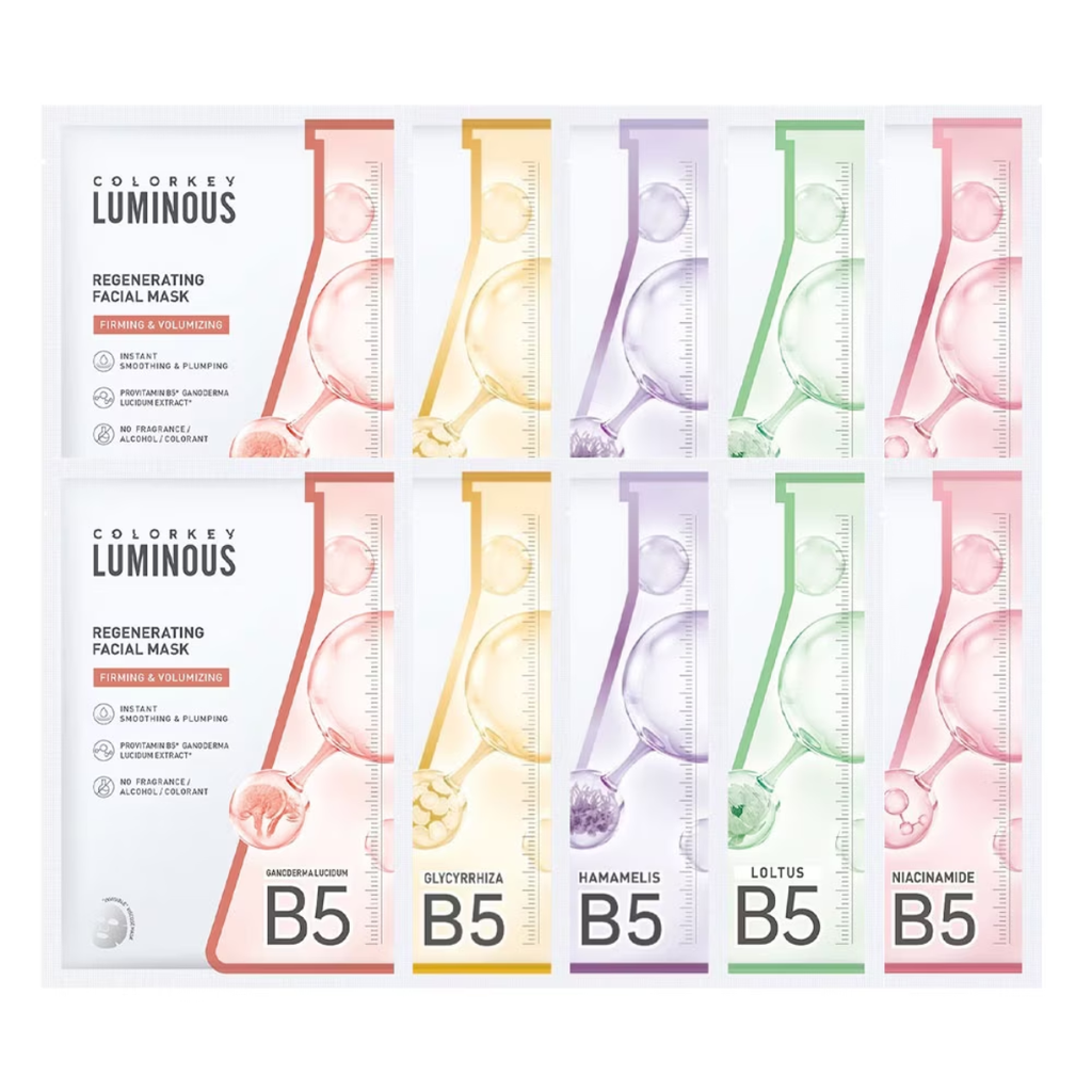 Mặt Nạ Colorkey Luminous Facial Mask Cấp Ẩm Sáng Da Giảm Mụn Miếng Lẻ 25ml