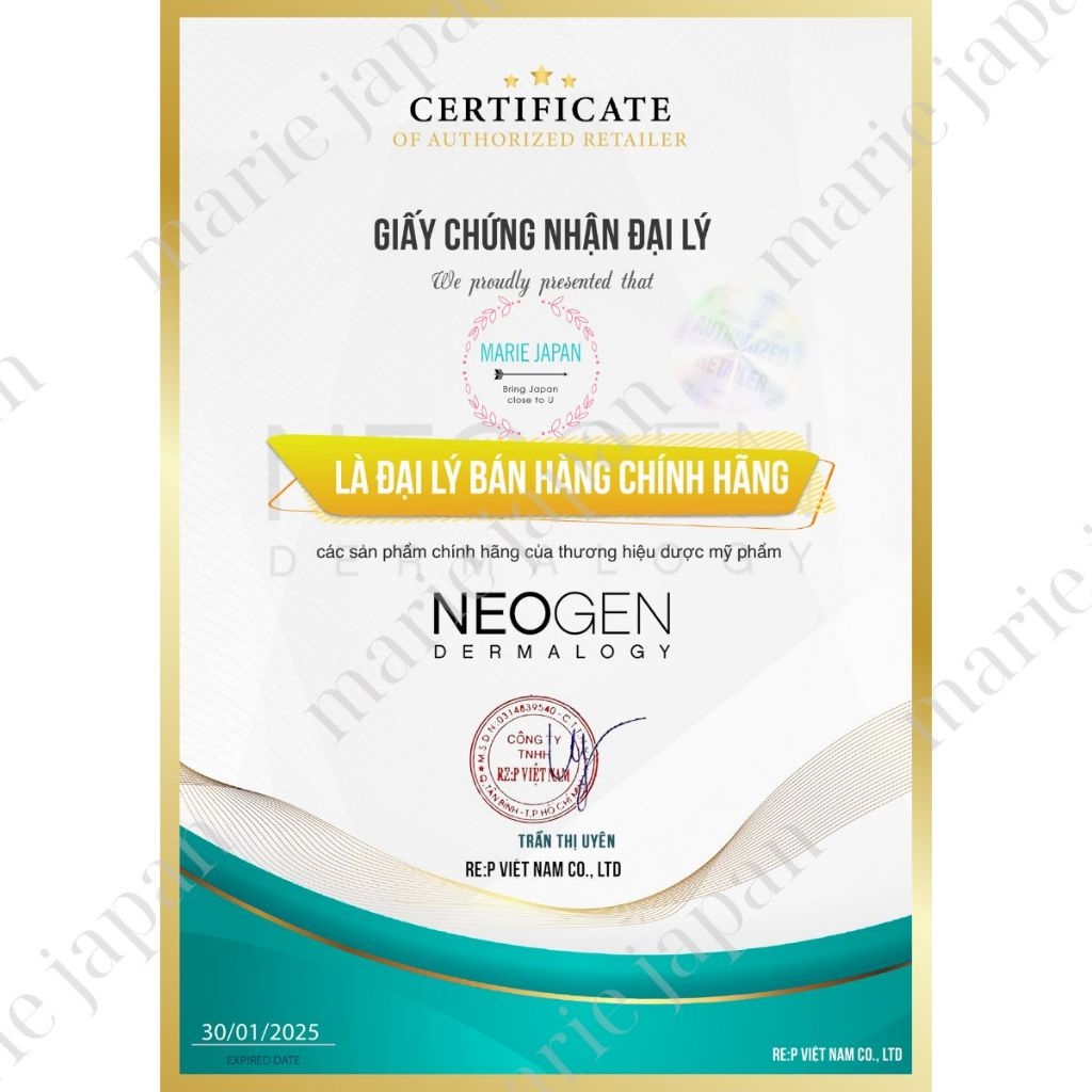 Serum Neogen Dermalogy Hoạt Chất Sinh Học Dưỡng Trắng Mờ Thâm Chống Lão Hóa Hàn Quốc Chai 30ml-TẶNG KÈM 3 GÓI SRM NEOGEN