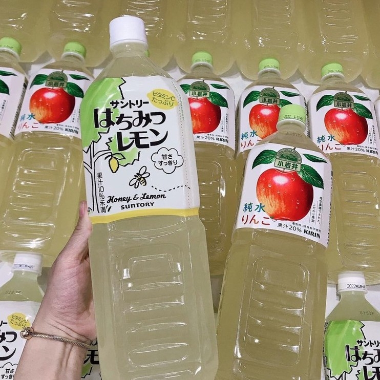Nước Ép Táo - Nước Chanh Mật Ong Kirin Suntory Ngon Bổ Nhật - 1.5 Lít