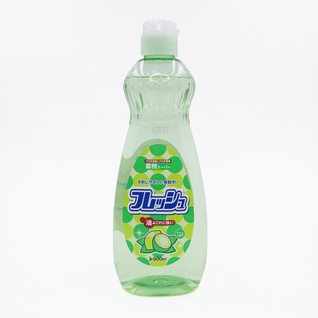 Nước Rửa Chén Kobe Hương Chanh Nhẹ Dịu 600ml Nhật Bản