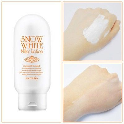 Dưỡng Thể Secret Key Snow White Milky Lotion Tuýp 120g
