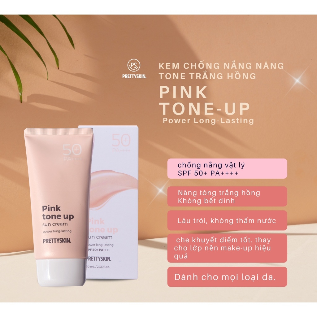 Kem Chống Nắng Pretty Skin Sun Cream SPF 50+ PA++++ 70ml
