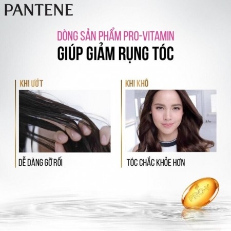 Set Gội Xả Pantene Micellar Phục Hồi Hư Tổn Siêu Bồng Bềnh Chai 400ml*2 - Tặng Kèm Ủ Tóc Macaron 12ml Nhật Bản