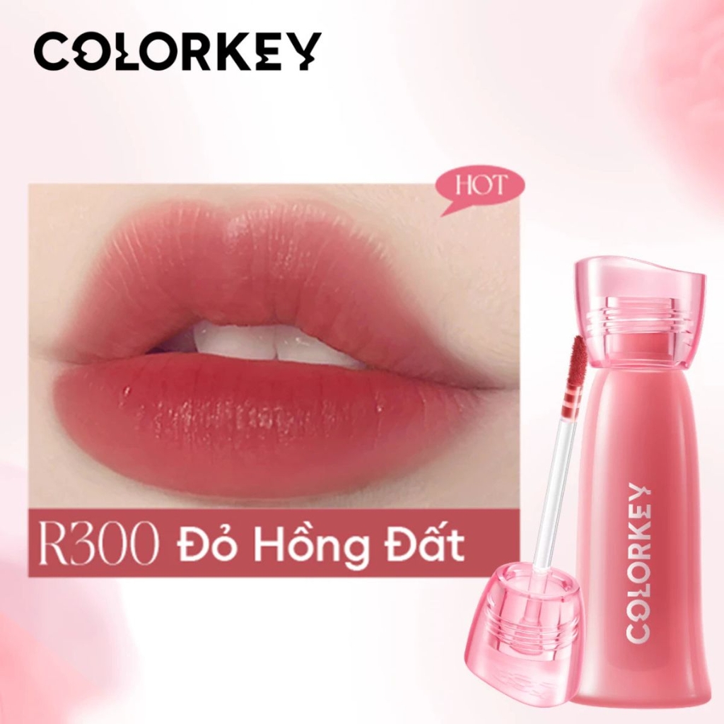 Son Kem Lì Colorkey Soft Matte Water Tint Bền Màu Lâu Trôi Siêu Mịn Môi