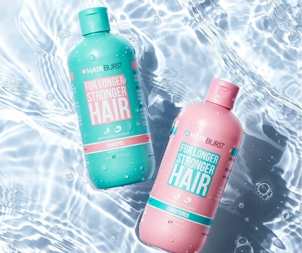 Set Gội Xả Hỗ Trợ Tóc Mọc Dài Hơn Chắc Khỏe Hơn HairBurst For Longer Stronger Hair 350ml*2