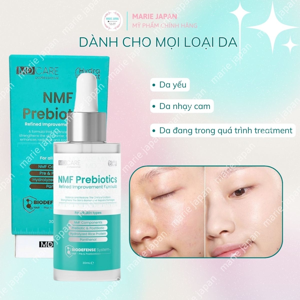 Serum MD Care Hydra Burst Cấp Ẩm Sáng Da Giảm Thâm Nám Hàn Quốc 30ml