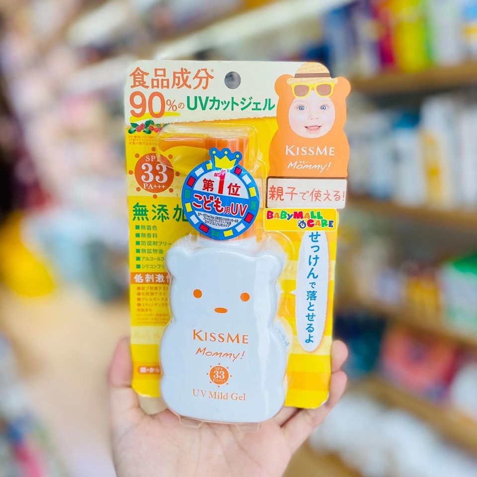Kem Chống Nắng Kiss Me Mommy Cho Da Nhạy Cảm Nhật Bản Chai 100ml