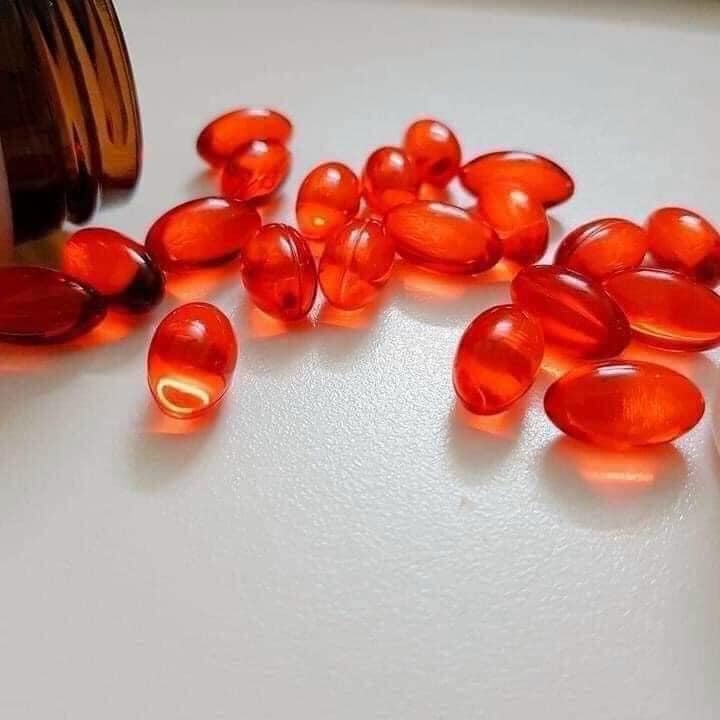 Viên Uống Bổ Sung Vitamin E Đỏ Đẹp Da Ngăn Lão Hóa 270mg Mirrolla Nga Hộp 30 Viên