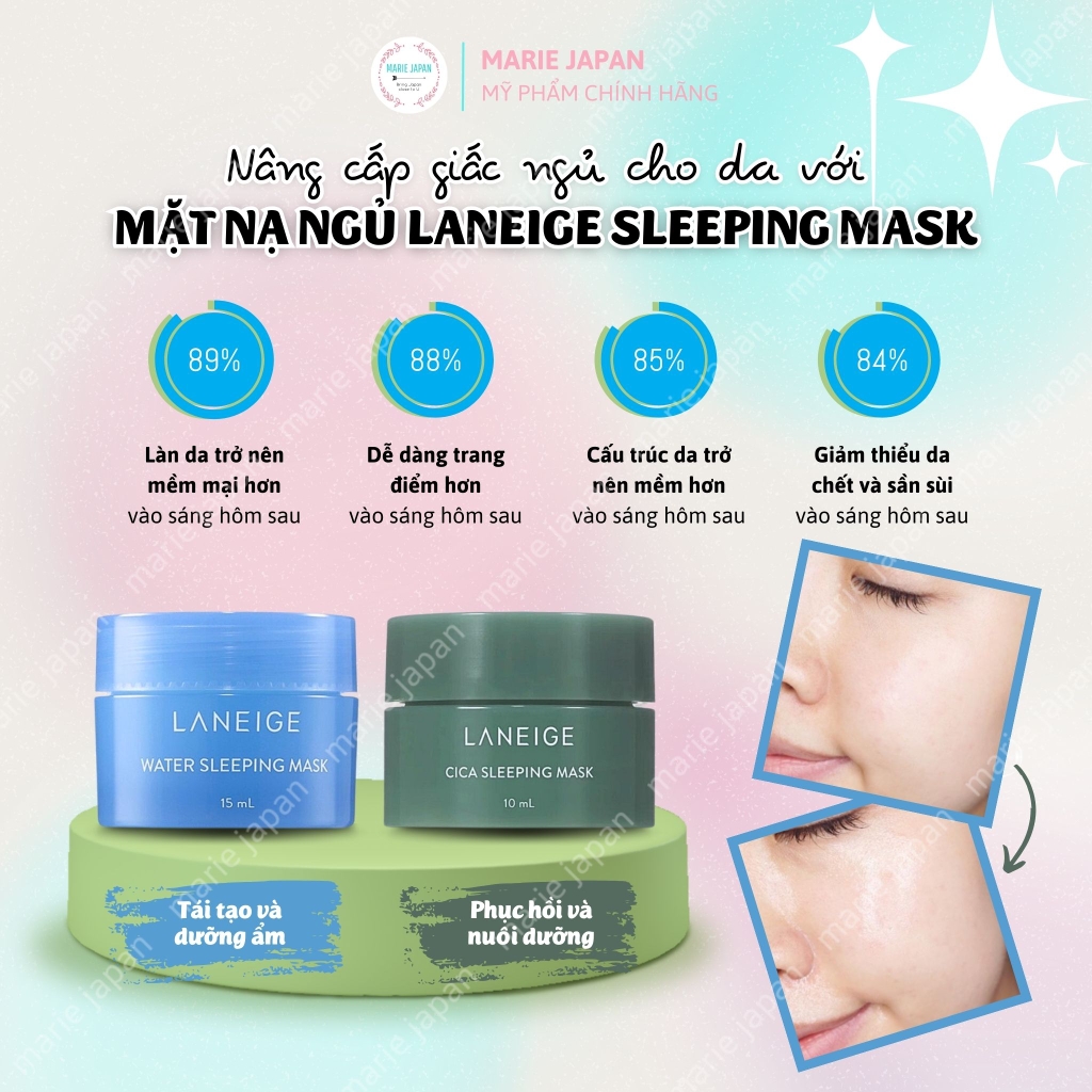 Mặt Nạ Ngủ Laneige Sleeping Mask Cấp Ẩm Căng Bóng Da Hàn Quốc