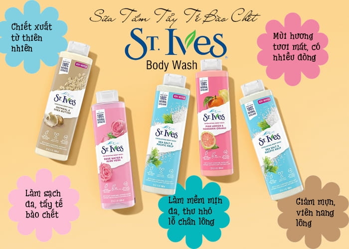Sữa Tắm ST.IVES