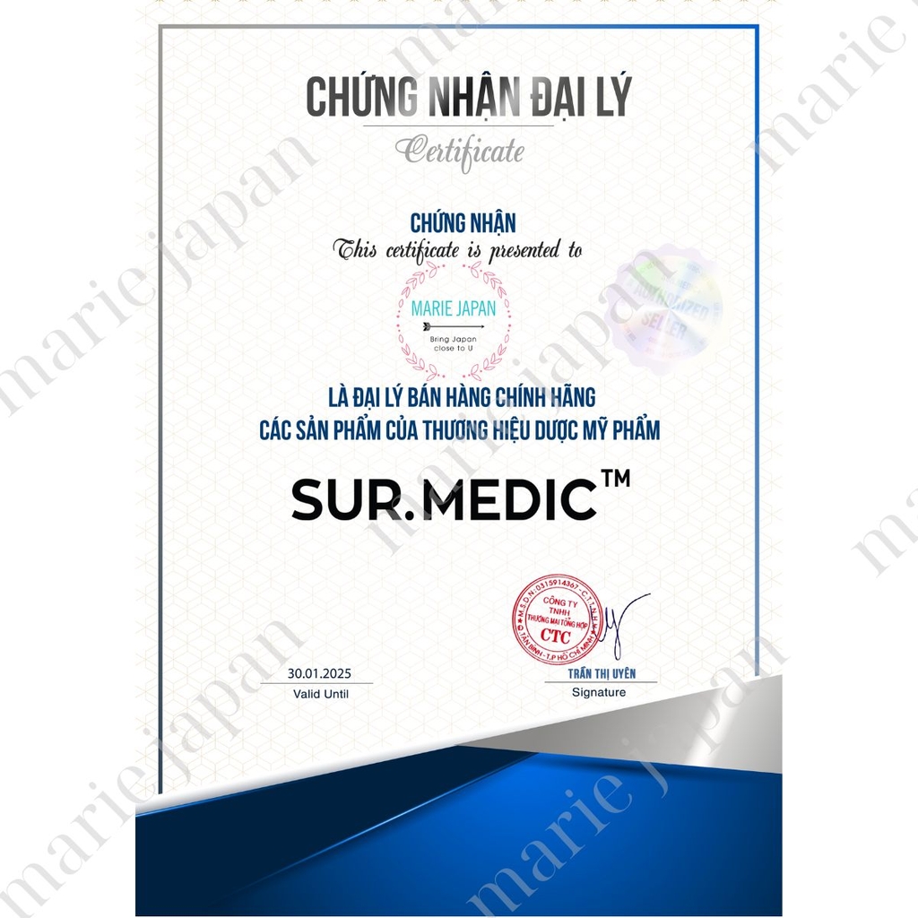 Mặt Nạ SURMEDIC Age Control Multi Vita Nâng Cơ Trẻ Hóa Hàn Quốc
