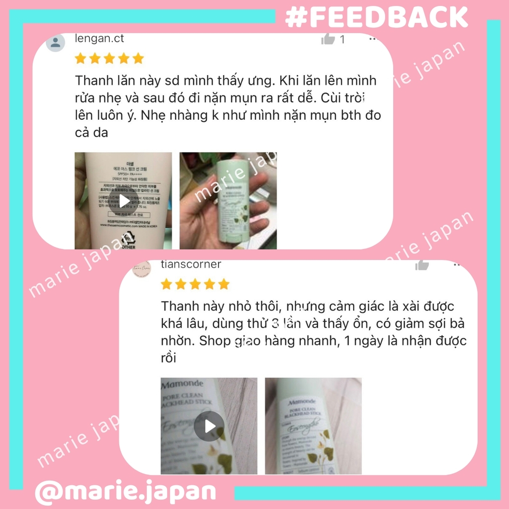 Thanh Lăn Mụn Đầu Đen Mamonde Pore Clean Blackhead Stick 18g