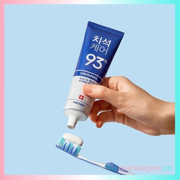 Kem Đánh Răng Median Dental IQ 93% - TRẮNG TRẮNG RĂNG Tuýp 120g