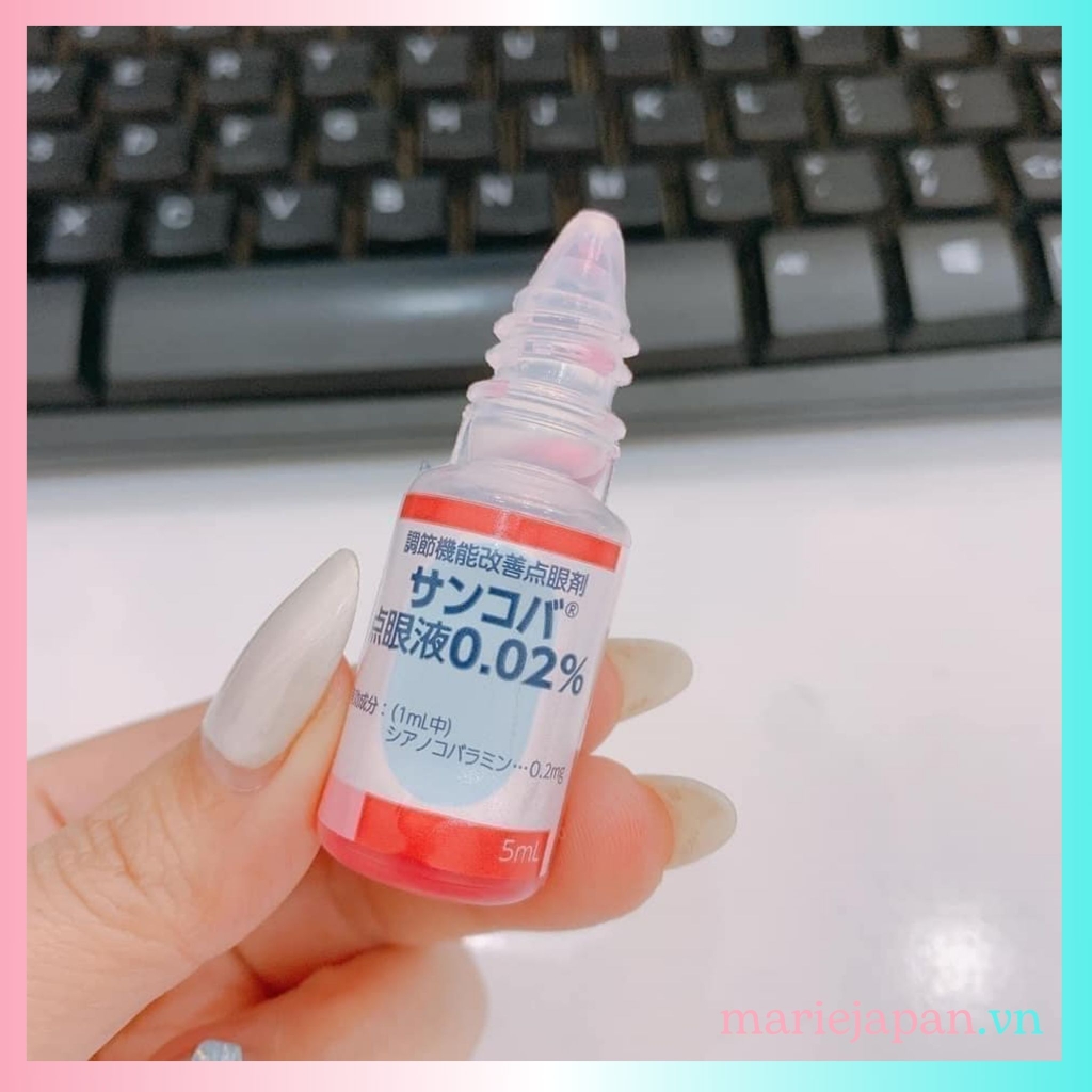 Thuốc Nhỏ Mắt Cận Thị Sancoba 5ml Nhật Bản