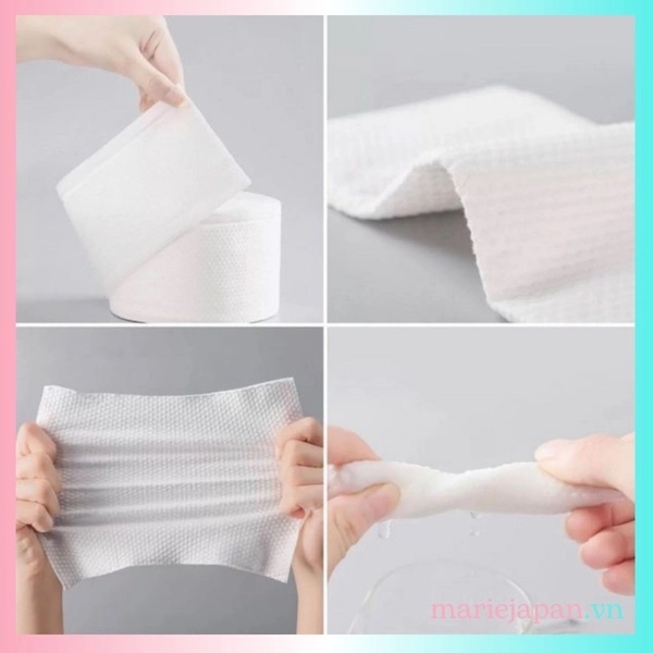 Khăn Mặt Khô Animerry Đa Năng Tiện Lợi Túi To 135g