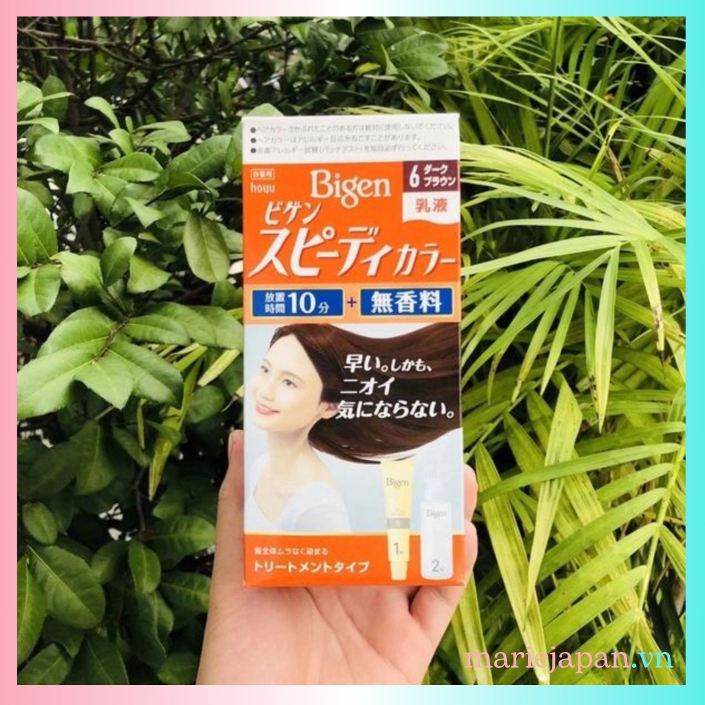 Nhuộm Tóc Phủ Bạc Bigen Không Mùi Nhật Bản - Hộp 40g