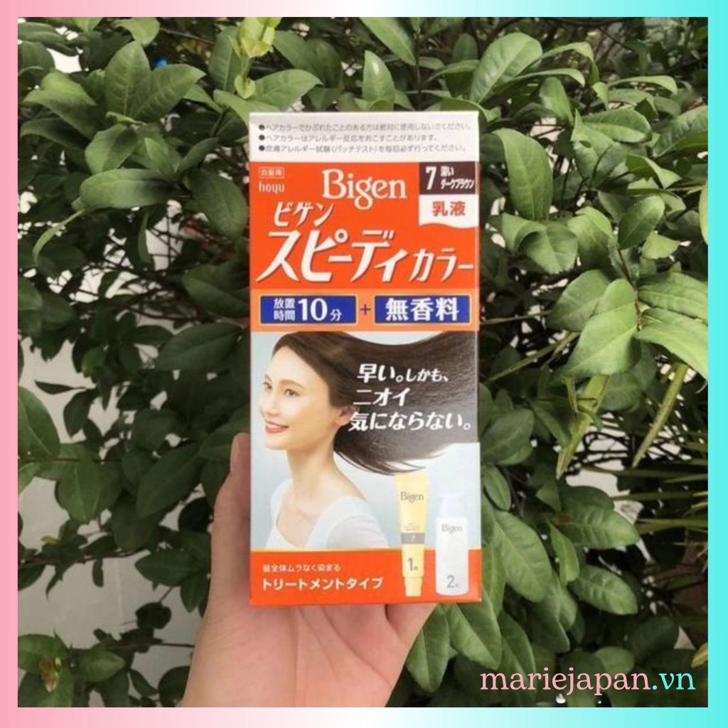 Nhuộm Tóc Phủ Bạc Bigen Không Mùi Nhật Bản - Hộp 40g