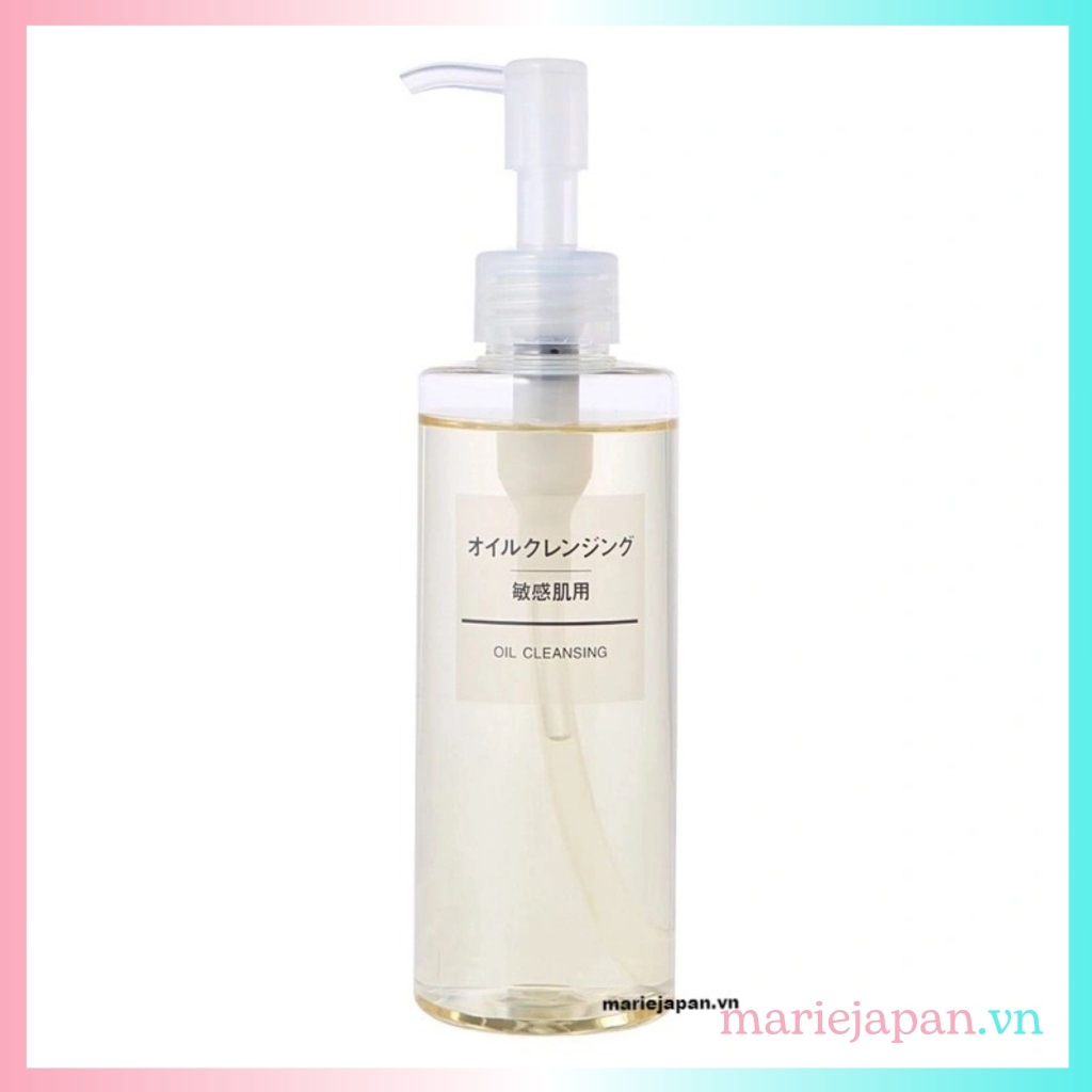 Dầu tẩy trang Muji Oil Cleansing Nhẹ Dịu Da Nhạy Cảm Nhật Bản
